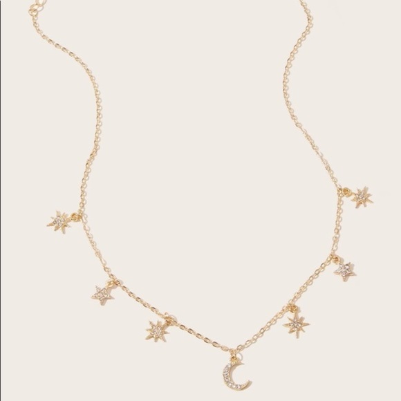 3/$30 💛 Moon and Stars Choker - Picture 2 of 3